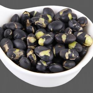 Best High Fiber Roasted Black Beans Snack Crispy Salted wholesale
