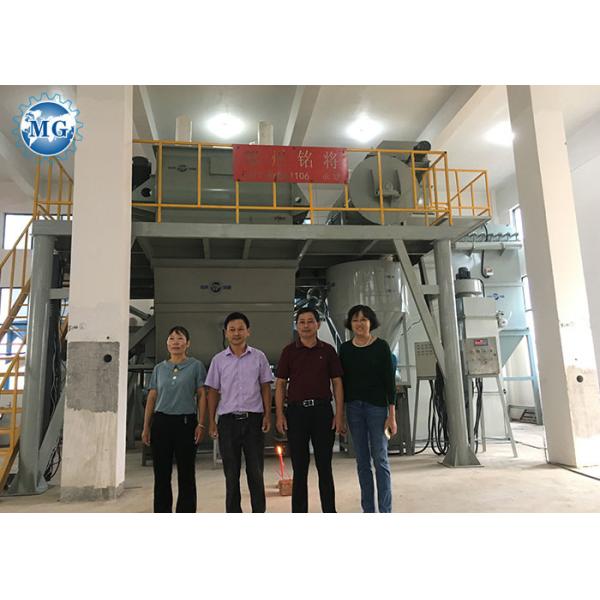 Full Automatic Dry Mortar Mixing Plant With PLC Computer Control