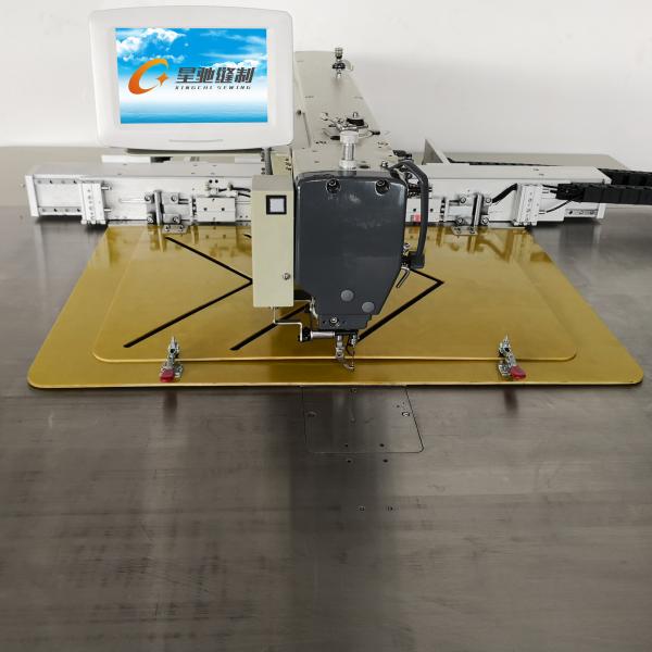 Cheap Computer Controlled Industrial Programmable Sewing Machine With LED Screen Touch for sale