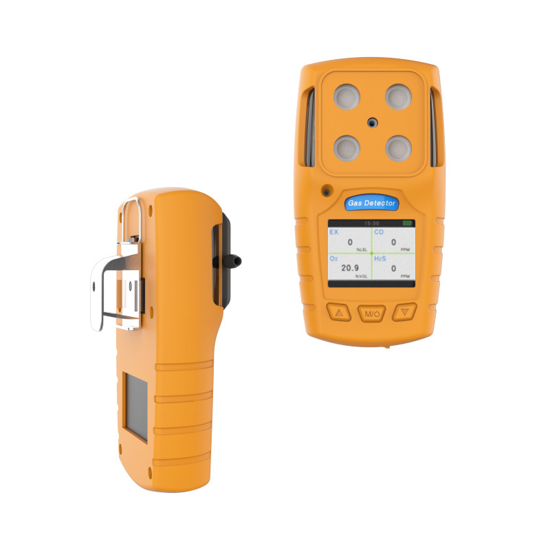 4 In 1 Gas Detector , Portable Multi Gas Analyser With USB Charger Port