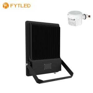China 180lm/W 4000k Outdoor LED Flood Lights With Microwave Motion Sensor on sale