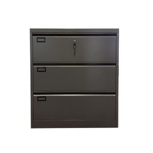 China Three Drawer Lateral Office Cabinet Lockable Vertical on sale