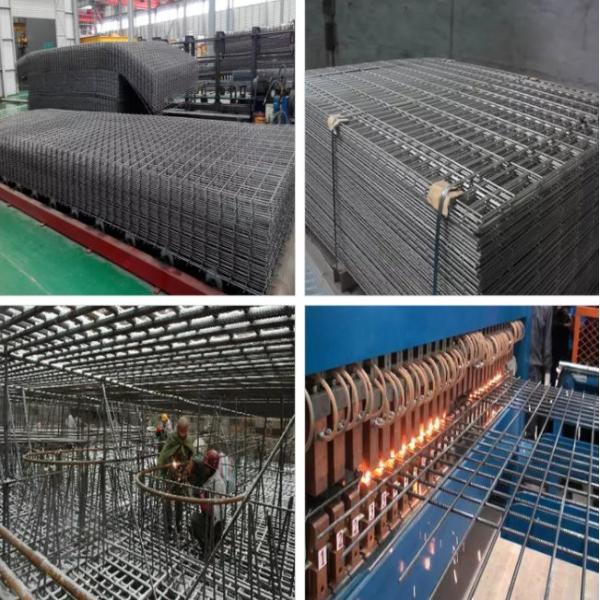 Building Material Steel Bar Woven Wire Mesh Concrete Reinforcement For Construction