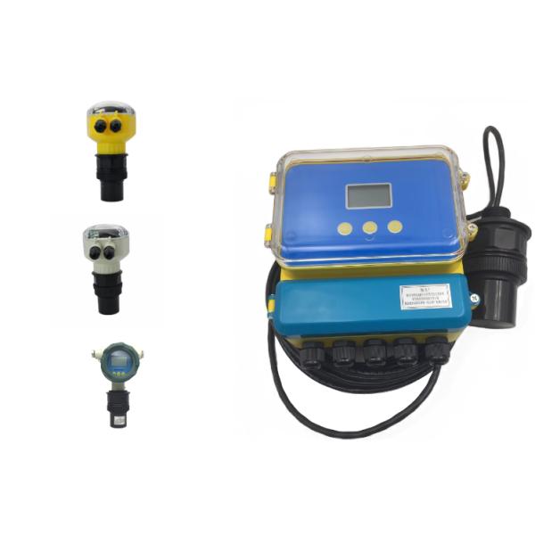 Display Instrument IP66 Protection 50m Measuring Range RS485/RS232 Two-Wire Ultrasonic Level Meter for Liquid Level Monitoring