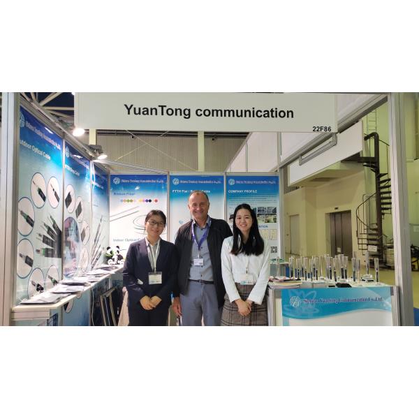 FTTH Hybrid Composite Cable , G657a2 LSZH Fiber Copper Hybrid Cable