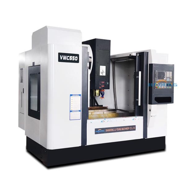 Cheap 4th Axis Cnc Milling Machine Siemens Fanuc System Table Size 800x400mm VMC650 for sale