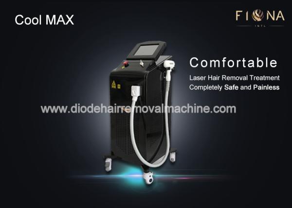 Cheap Medical Diode Laser Hair Removal Machine 1 - 10 Hz Frequency For All Color Skin for sale