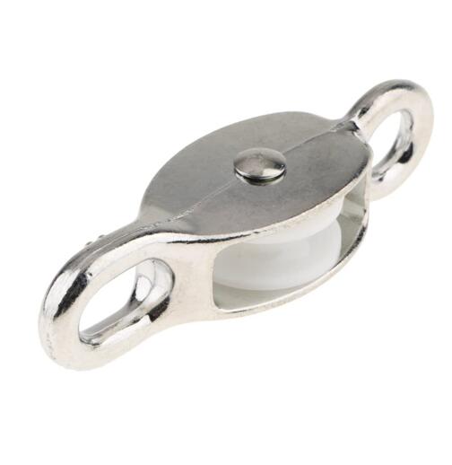 Metal Iron Wire Rope Pulley For Outdoor Clotheslines Screw Pulley