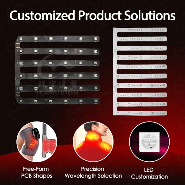 Custom 660nm 850nm LED PCB Module for Light Therapy
