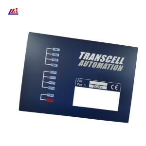 China PC PET 210mm*150mm Embossed Backlit Membrane Keyboard on sale
