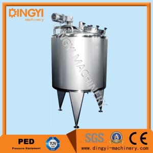 50-25000L Jacketed Stainless Steel Mixing Vessels Touch Screen Control With Heating