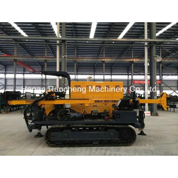Advanced Hydraulic Crawler Core Drilling Rig Powered By 74KW Cu-mmins