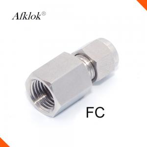 Best Stainless Steel 316 Forged Pipe Fittings Female NPT Compression Tube fitting wholesale