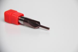 Customized Carbide Tapered End Mills / Durable Straight Flute End Mill