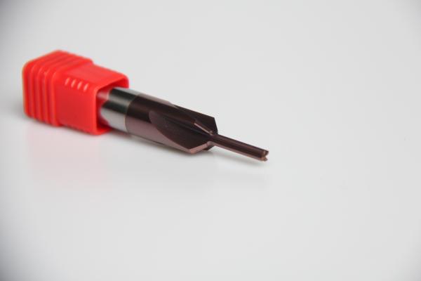Cheap Customized Carbide Tapered End Mills / Durable Straight Flute End Mill for sale