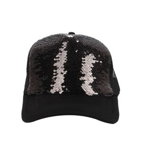 Sublimation Sequin Baseball Cap Custom Baseball Caps With Logo Photo Printing