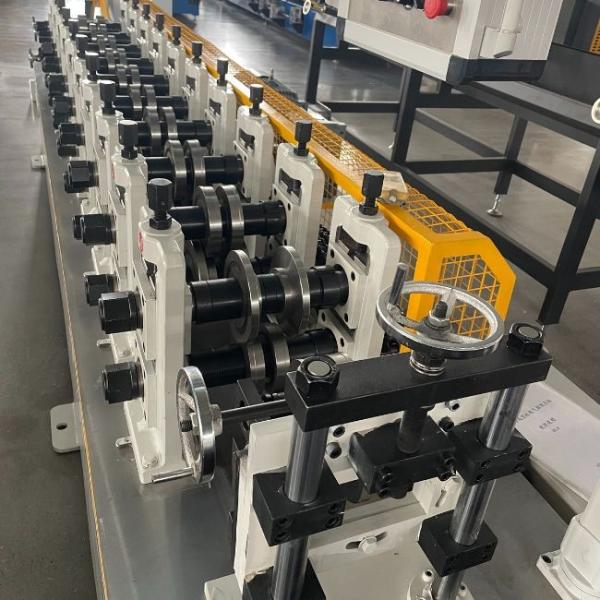 Precision Gcr15 Bearing Steel Ceiling Keel Roll Forming Machine For Studs / Tracks