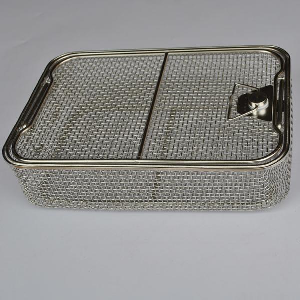 Cheap SS201 304 316 Surgical Instrument Tray For Cleaning Sterilizing for sale