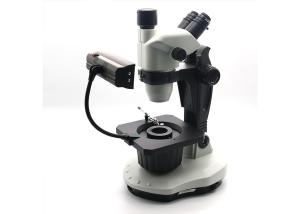 China Gemology School Stereo Zoom Trinocular Microscope Magnification 10X - 67.5X on sale