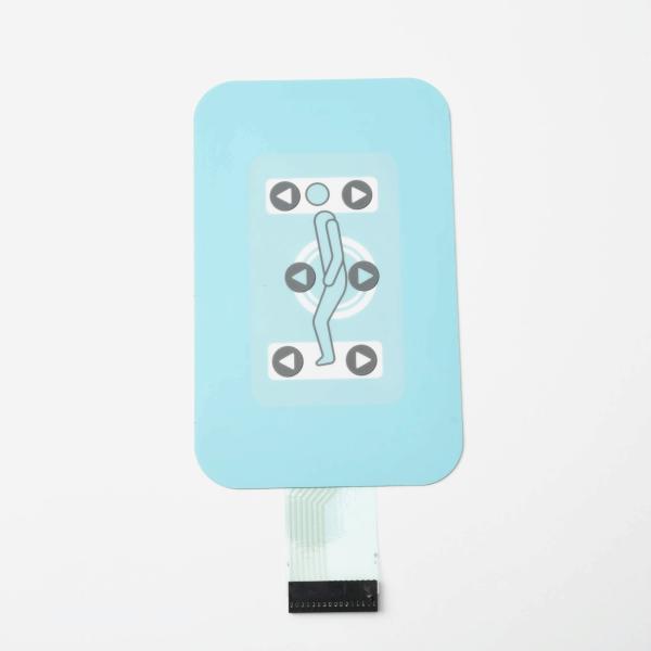 Cheap LED Backlight PET Membrane Switch Panel Abrasion Resistant Multifunctional for sale
