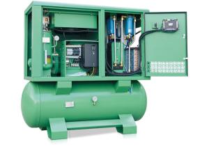 Best 22KW 30 HP 16Bar 2. 47m3/min Integrated Screw air compressor for Laser Cutting 1800*800*1680 wholesale