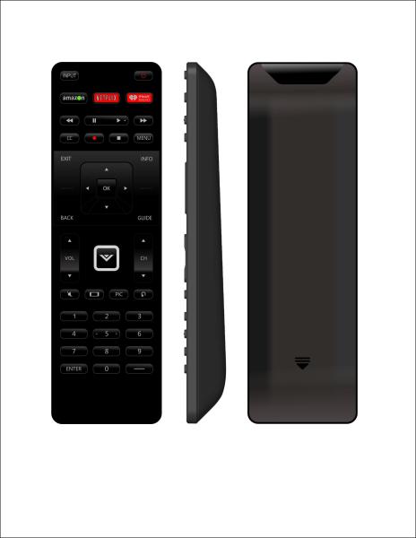 Cheap Customized Color IR Rf Remote Control Customer Centric Approached Button for sale
