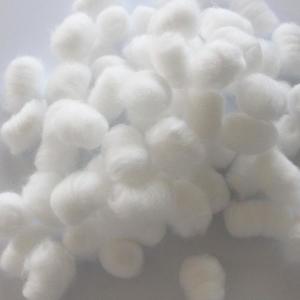 Best Flat Cotton Balls No Exposed Raw Edges Latex Free For Wound Cleansing wholesale