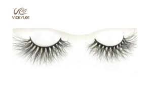 Best Curly Mink Fan Shaped 8D Dramatic Wispy Lashes wholesale