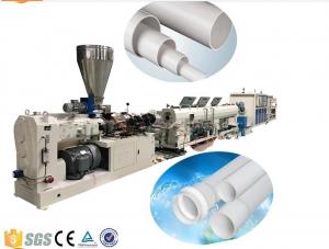 Best Drainage And Electric Conduit PVC Plastic Pipe Extrusion Machine , PVC Pipe Production Line wholesale