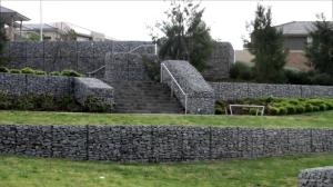 Best 80x100mm Double Twist Wire Mesh PVC Coated Gabion Sack wholesale