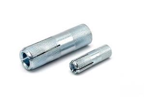 Cheap Zinc Plated L Shaped Anchor Bolts , Half Knurled L Shaped Concrete Anchors for sale