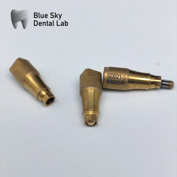 Cheap Gold 3D Nobel Active Scan Body 5mm Height Scan Body For Implant for sale
