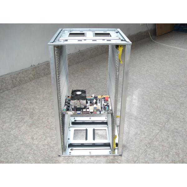 Anti Static Aluminum Alloy ESD SMT Magazine metal Rack Size 355 * 320 * 563 mm