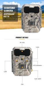 Best 20MP Thermal Surveillance Hunting Camera Waterproof IP65 WEEE wholesale