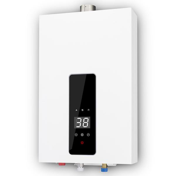 Cheap Performance Gas Water Heater Cold Plate White Balanced Exhaust for sale