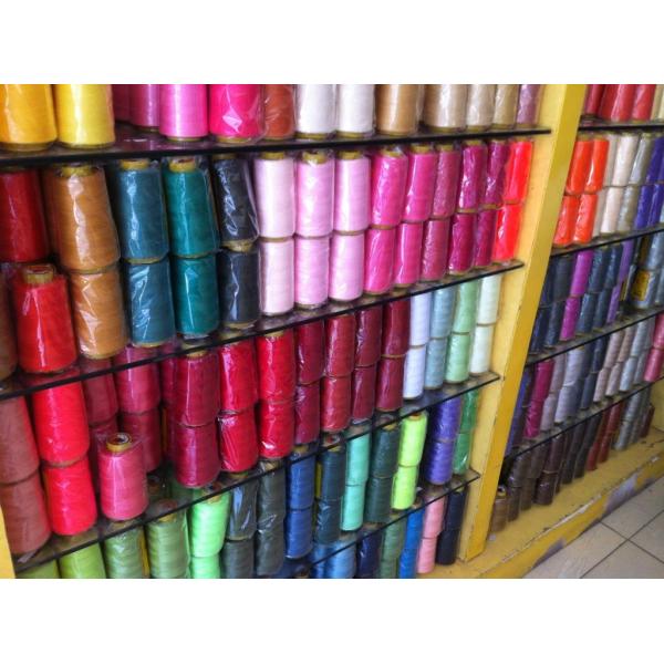 40/2 100% Spun Polyester Sewing Thread 5000yards Multi-Color Dyed 40/2 Knitting Pattern