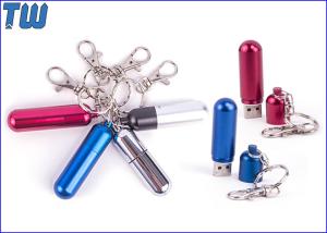 Metal Oxygen Cylinder 4GB USB Drive Waterproof with Rubber Seal Ring