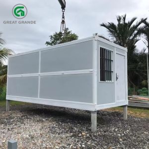 Best Folding Prefab Site Office Container House With Polyurethane Foam Wall wholesale