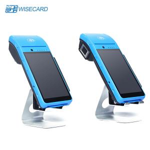 China FBI  Fingerprint 4G GPRS Handheld Mobile Android 7.0 Smart POS Terminal With Built-In Receipt on sale
