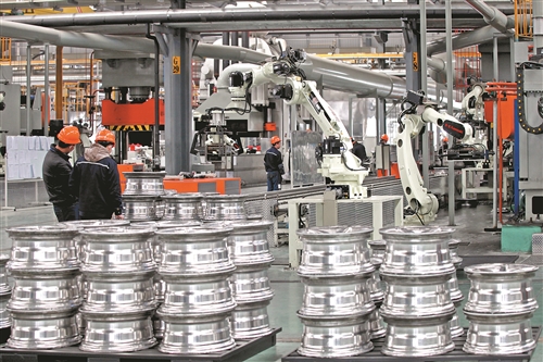 Wheel Hub Casting Automatic Production Line / Assembly Line PLC Control System