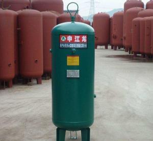 Best Carbon Steel Vertical Air Compressor Tank , Air Storage Tank 8 / 10 / 13 / 16 bar wholesale