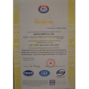 QITELE GROUP WENZHOU WATSON IMPORT&EXPORT CO.,LTD Certifications