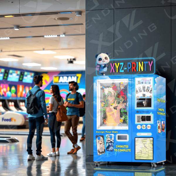 Guangzhou Customised Commercial Self Service Full Automatic UV Printing Mobile