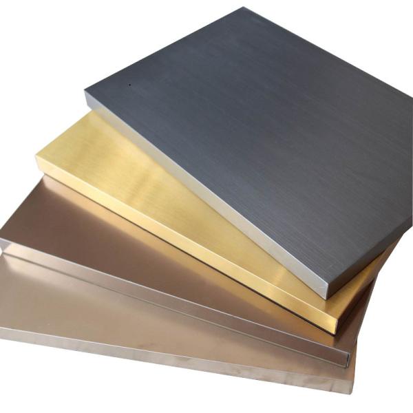 Cheap 8mm 2*4m Metal Honeycomb Panel Aluminum Honeycomb Core Panels Hairline Finish for sale
