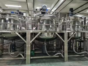 Water Based Color Paste Making Machine Adjustable Production Speed