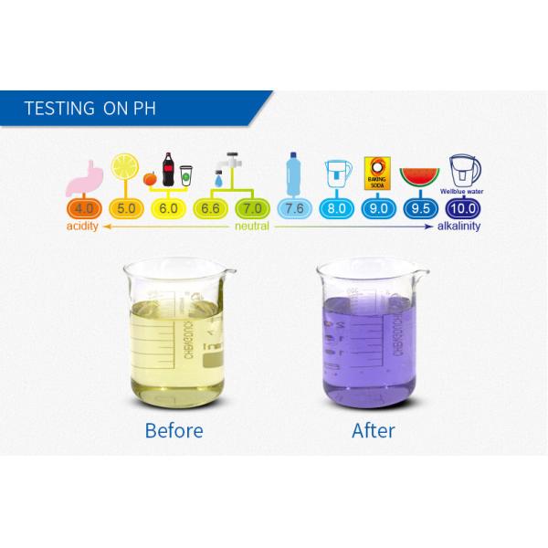 Professional Antioxidant Alkaline Water Pitcher , Active Carbon Mineral Water Purifier