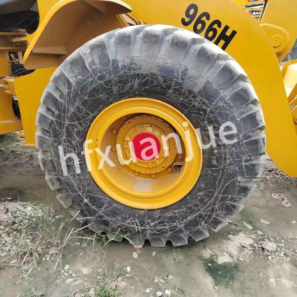 23T Caterpillar 966H Used Wheel Loader For Road Construction
