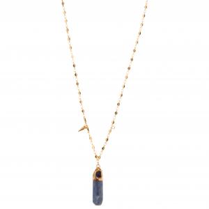 Best Gold-Plated Gemstone Pendant Necklace Zircon Women Fashion Chain Necklace Jewelry Supplier wholesale