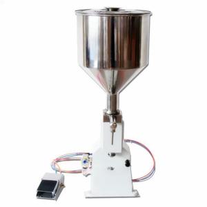 China A02 Manual Cream Paste Filling Machine 5-50ml for cosmetic lotion shampoo bath gel on sale