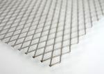 Prismatic Galvanized Square Wire Mesh 0.6mm Silver Color For Air Filter